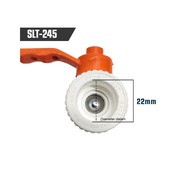 Ball Valve Stop Kran Gendut Stop Kran Jumbo Kran Pipa Ballvalve Katup Bola Bahan PPR SLT-244+SLT-245