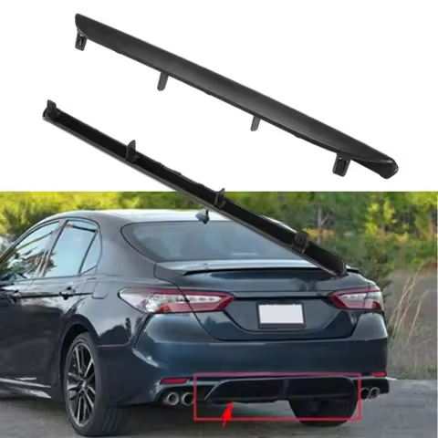 For Toyota Camry SE XSE 2018 2019 2020 Left Right Rear Bumper Lower Plate Trim Molding Cover 52724-0