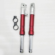 One Pair 370Mm 27Mm Motorcycle Front Fork Shock Absorber Suspension For Honda DIO 50 AF18 AF28 AF34 