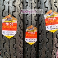 DUNLOP TT100 90/90-18 TUBE TYPE TYRE TAYAR RXZ