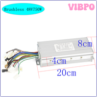 VIBPO Unite Brushless Controller 48V 60V 750W Motor BLDC Controller Without Brush Electric Bike E-bi