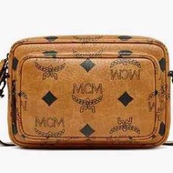 MCM MCM TECH經典花紋單肩斜背包乾邑色 MMRDATA01CO001- # cognac Picture Color