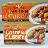 MERAH Hurry Buy - Golden Curry S&amp;B / Red / Japanese Curry Seasoning 220 Grams