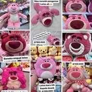 Boneka Bantal Lotso Sanrio X Miniso | Boneka Lotso | Bantal kepala