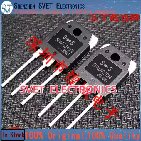 10PCS-50PCS SFA6603DN=A60UP30DN TO-3P 300V 66A Original In Stock Fast shipping