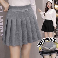 (801) RedVelvet Skirt / Tennis Skirt / Short Skirt / Mini Skirt / Skirt Pants - Black, L