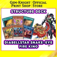 [Printing Post] Yugioh Deck - Diabellstar Snake-Eye Fire King