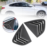 flyingshop CFTGIW Rear Window Air Vent Scoop Cover Blind 1 Pair Side Louver Fade Proof Scratch Shutt