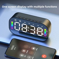 New Z3 Smart Bluetooth Small Speaker Clock Alarm Clock Small Speaker Mirror Surface Speaker Radio Card Display Speaker
