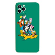Mick.e.y Don.a.l Family soft square border phone case For iPhone 14131211Pro Max SE 2020 X XR XS 8 7