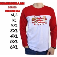 MESIN KATUN UNISEX 24S COMBED COTTON T-SHIRT WITH INDEPENDENCE LOGO BIGSIZE SIZES S-7XL, IN SCREEN P