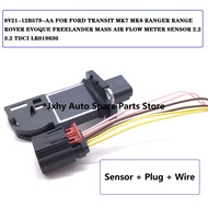 Mass Air Flow Meter Sensor+Pigtail Connctor for Ford Transit Mk7 Mk8 Custom 2.2 TDCI OE# 8V2112B579A
