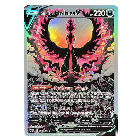 Holographic PKM English Cards Box Charizard Vmax GX Aerodactyl Vstar Pikachu Hobbies Rare Collection