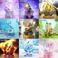 Eevee blind box Funism Pokemon figure model 9 forms (1 Random) Toys 77059