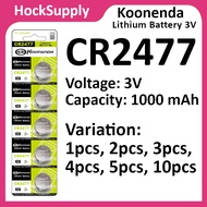 Koonenda CR2477 Lithium 3V Button Battery 2477 [FAST SHIP OUT]
