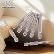 Tweehuj 7 Pcs S2 Magnetic Star Screw Driver 5 Point Screwdriver Bits 50mm 1/4" Hex Shank T10 T15 T20