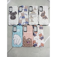 Xiaomi Redmi 9T Durable and flexible silicone phone case with super cute fat bear print, diverse cut