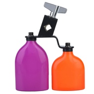 [musbmy] Solid Lightweight Metal Cowbell and Plastic Durable Sonic Volume Public Markets for Cheerin