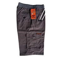 Cargo Shorts with Elastic Waist, Kimpol Pants, Size 28 to Size 44