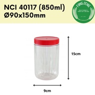 !!NEW!! Plastic Containers NCI 40117 (850ml) Balang Kuih Raya