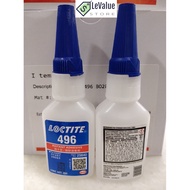 LOCTITE 496 Metal Bonder Instant Adhesive 20g with QR Code  - 25640