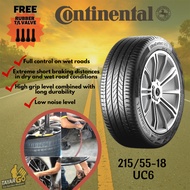 TAYARGO New Car Tyre 215 55 18 Continental Tyre Uc6 Tayar Kereta Murah Car Tayar Kereta 18 Tayar 18