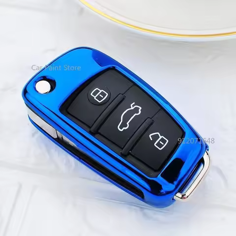 tpu car key case cover for audi a3 8p 8v a4 b7 b8 b5 b9 a1 a5 q7 q5 a6 4f c6 c5 c7 c4 tt q3 s3 a7 a8