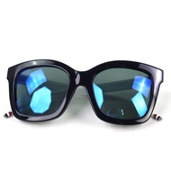 成色極佳 △ THOM BROWNE ブラウン -501-ET-NVY-WHT-54-AF 太陽眼鏡 海軍藍 白色 54□21-148 日本製造 男士