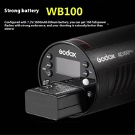Godox AD100PRO WB100 Li-ion Battery Pack for Godox AD100PRO V1 V1 V1C V1N V1S V1F V1O Flash Speedlit