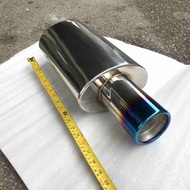 HKS Hi-power / KAKIMOTO / REMUS  Silent muffler Oval For Saga, Iriz, Satria, Waja, Kia Cerato, Myvi,