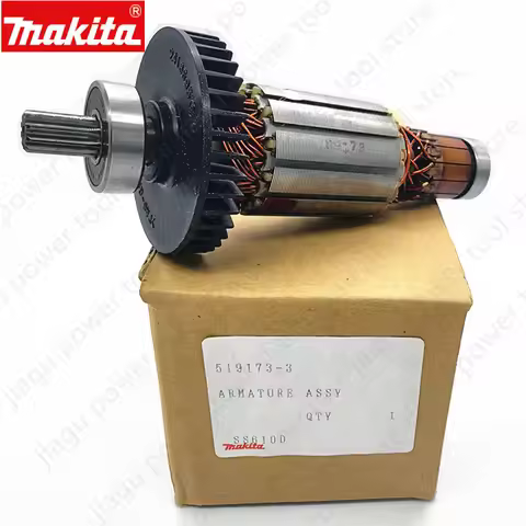 Rotor Armature ASSY 519173-3 Replace for MAKITA DSS610RFE SS610D BSS610RFE DSS610RMJ BSS610SFE BSS61