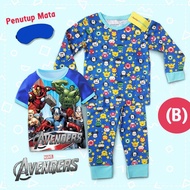 Setelan Piyama Anak Setelan Baju Anak Karakter Superhero