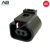 2 Pin Volkswagen Audi COOLANT TEMPERATURE SENSOR (1J0973702) Socket Connector