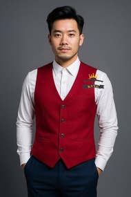 Áo gile phối túi trắng KING ghile nam 4 nút form rộng phối vest cao cấp phong cách sang trọng giá rẻ