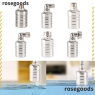 ROSEGOODS1 Floating Ball Valve Automatic Water Tank Connector Water Tower Shutoff Valve