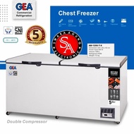 Chest Freezer 1050 Ltr Double Kompresor GEA Type:AB-1200(Khusus Medan)