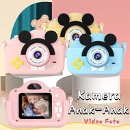Mini Hd Kamera Anak 2000W Pixels Dual Camera 1080P Viedo Selfie Camera Portable Digital Camera Terba