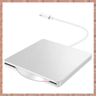 B9(ZAER) USB External CD/DVD Drive Type C Portable Drive-Free CD Players for Laptop PC