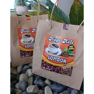 KOPI Asli Lombok non BERAS (100g) - Kopi Khas Lombok Desa Bayan murah