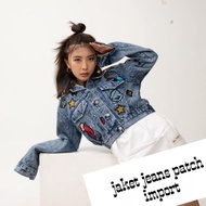 PATCH JEANS JACKET