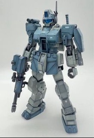 高達模型 GM hguc hg spartan RGM-79S 吉姆 斯巴達 上色 陰影 水貼 補色 消光 魂限 限定 圖實物 所見所得 完成品