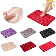EOLFAM 40*60cm Bath Mat Pebbles Soft Feet Pad Bathtub Doormat