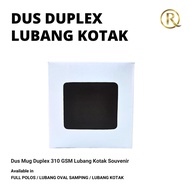 ROSTIA Duplex Mug Box 11cm x 11cm x 8.3cm 310 GSM Souvenir Box Hole