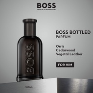 น้ำหอมผู้ชาย BOSS Bottled Parfum For Men - Orris Cedarwood Vegetal Leather - Woody Ambery Perfume | 