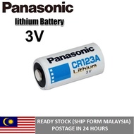 Panasonic CR123A / CR123A  3V Lithium Battery 1 Pcs Ready Stock
