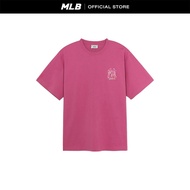 MLB เสื้อยืด Colorful Mega Logo Over Fit T-Shirts รุ่น 3ATSB1654 50PKN สีชมพูนีออน