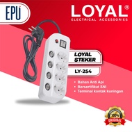 Loyal LY-254 Multi Socket Electrical Plug 4 Hole Plug