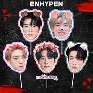 Face FAN/ENHYPEN FACE FAN: JAKE handfan, kpop FAN, character FAN, FACE FAN, party mask