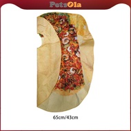 [PETSOLA] Mexican Taco Costume Cute Reusable Halloween Costume for Festival Fancy Dress