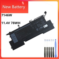 7146W Laptop Battery For Dell Latitude 7400 E7270 E7260 Notebook 0C76H7 08W3YY 2K0CK 11.4V 78Wh